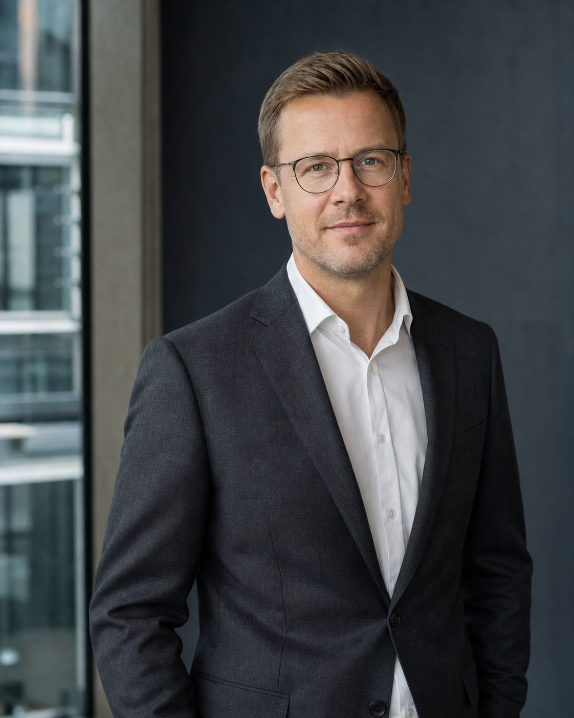 Fiktives Porträt von Rechtsanwalt Jonas Partner
